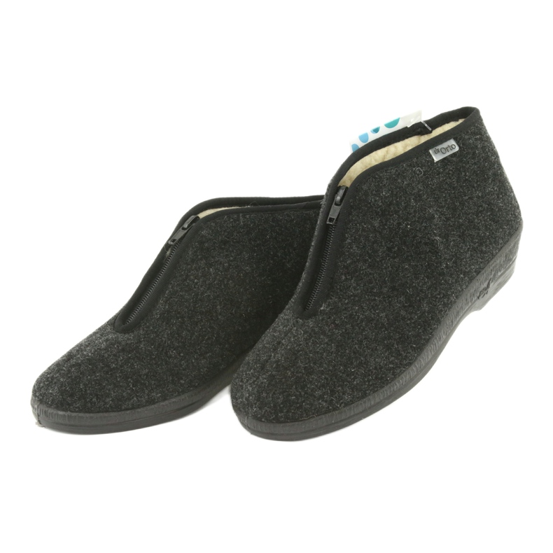 Zapatos de mujer befado pu 041D052 gris 3