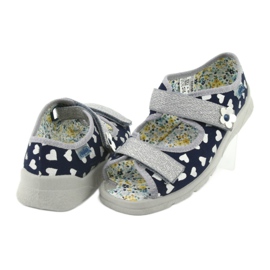 Calzado infantil befado 969Y148 azul marino gris 5