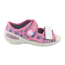 Calzado infantil befado 065P134 rosa gris multicolor 1