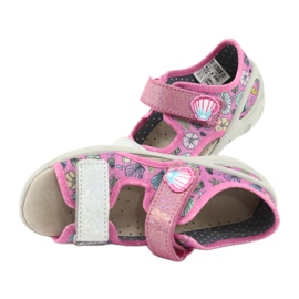 Calzado infantil befado 065X134 rosado gris multicolor 6