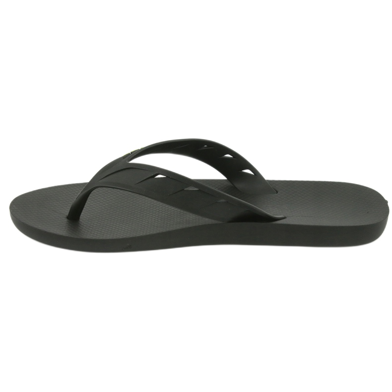 Flip-Flops de hombres negros y verdes Rider 11573 2