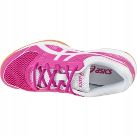 Asics Gel-Rocket 8 W B756Y-708 rosado 2 Asics Gel-Rocket 8 W B756Y-708 rosado 2