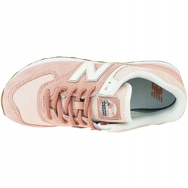 Zapatillas New Balance W WL574SAZ naranja 2