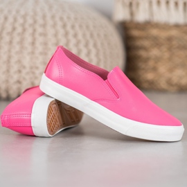 Bona Zapatillas sin cordones rosas rosado 3