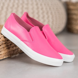 Bona Zapatillas sin cordones rosas rosado 4