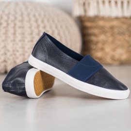 Bona Zapatillas sin cordones azul 3