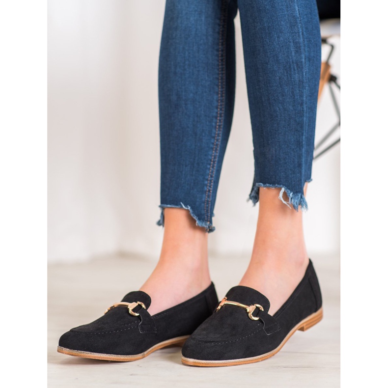 Seastar Zapatos elegantes sin cordones negro 1 Seastar Zapatos elegantes sin cordones negro 1