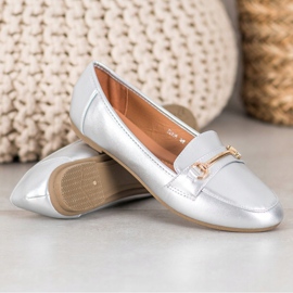 Fama Bailarina casual con adorno gris 3