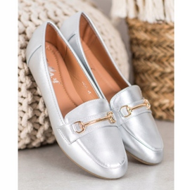 Fama Bailarina casual con adorno gris 4