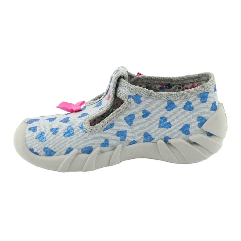Calzado infantil befado 110P380 azul rosa gris 2