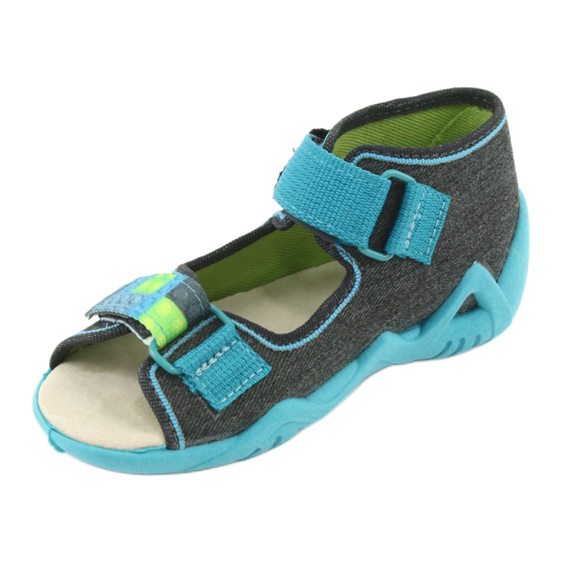 Calzado infantil befado amarillo 350P006 azul gris verde 2