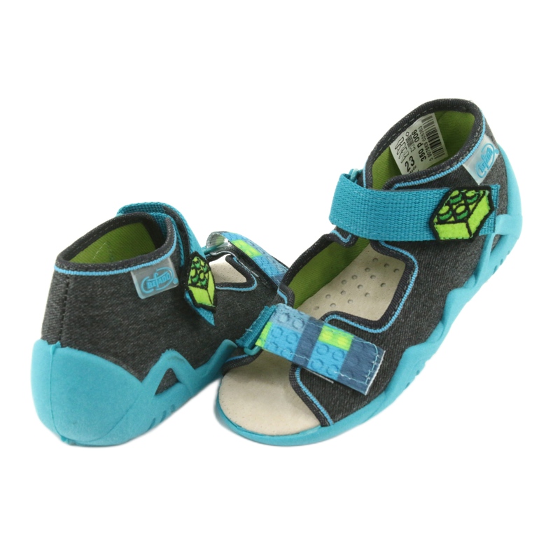 Calzado infantil befado amarillo 350P006 azul gris verde 4