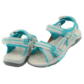 KangaRoos Sandalias de niñas FUMA FOAM ISOLA 18335 Gray-Blue gris 4