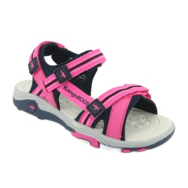 KangaRoos Sandalias espuma rosa y azul marino canguros 18335 inserción rosado 1