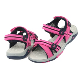 KangaRoos Sandalias espuma rosa y azul marino canguros 18335 inserción rosado 4