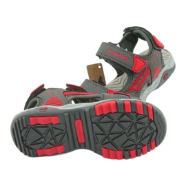 KangaRoos Inserto de espuma gris-roja de Sandals Boys 18337 5
