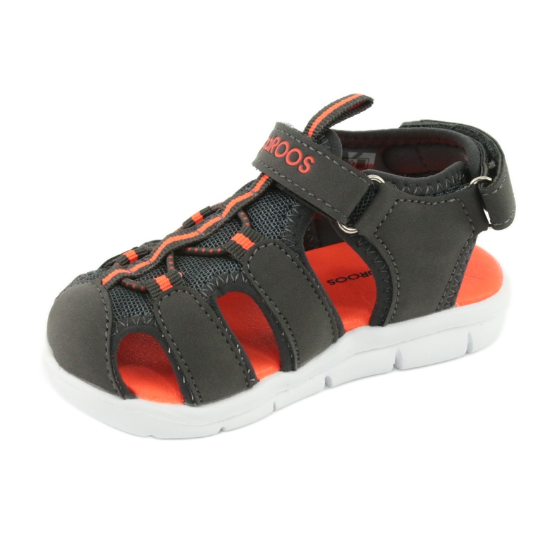 Sandalias deportivas Kangaroos 02035 naranja gris 2