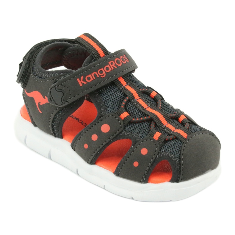 Sandalias deportivas Kangaroos 02035 naranja gris 1