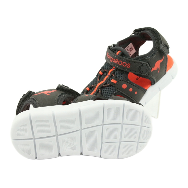 Sandalias deportivas Kangaroos 02035 naranja gris 5