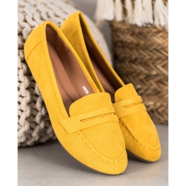 Fama Mocasines clásicos amarillo 2