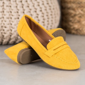 Fama Mocasines clásicos amarillo 1