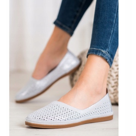 Slipons de brocado VINCEZA gris 4