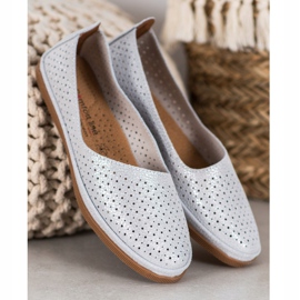 Slipons de brocado VINCEZA gris 3