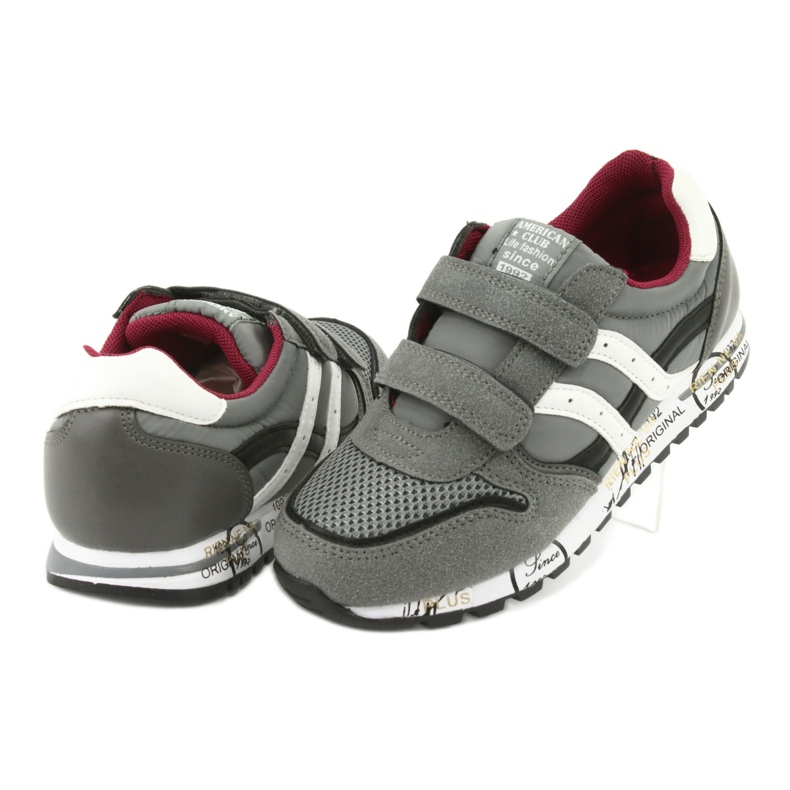 American Club American ES02 Sports Gray Sports para niños ES02 gris 4