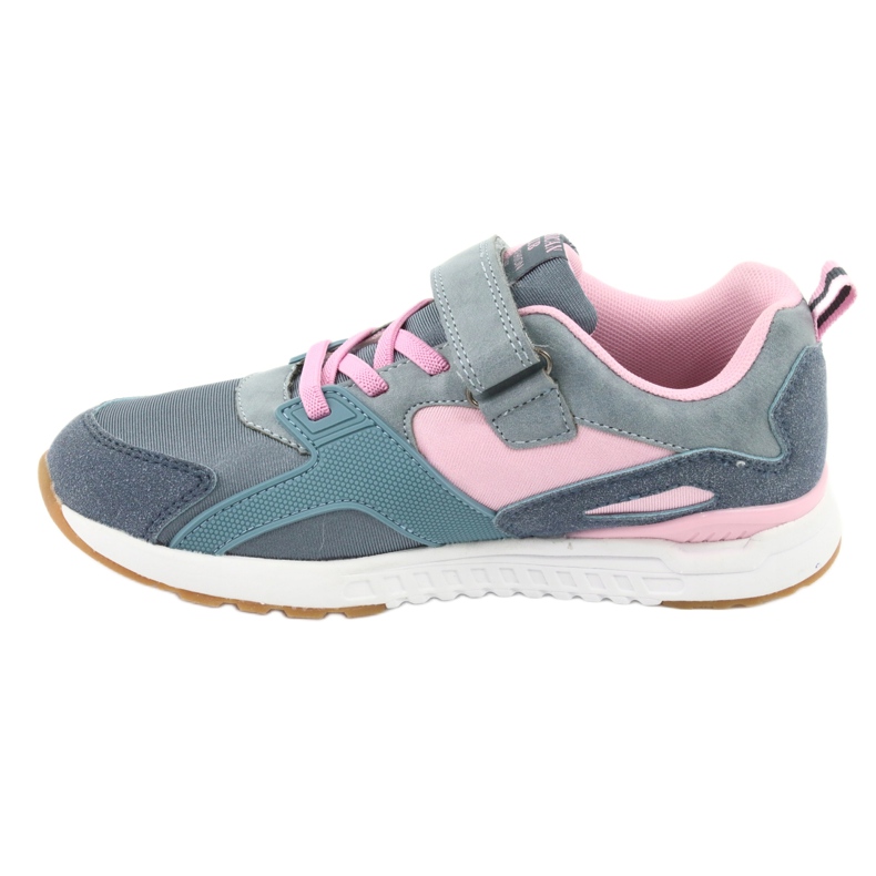 Zapatillas deportivas Blue American Club BS12 azul rosado gris 2