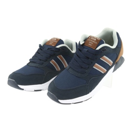 Zapatillas deportivas Navy American Club BS10 azul 3