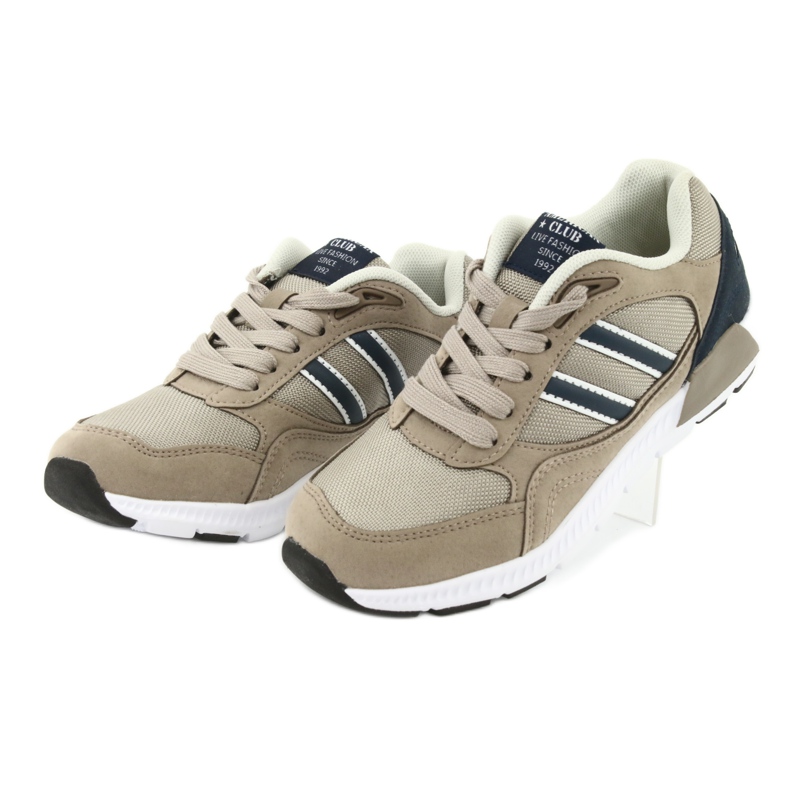 Children's Beige Sports Shoes American Club BS10 3