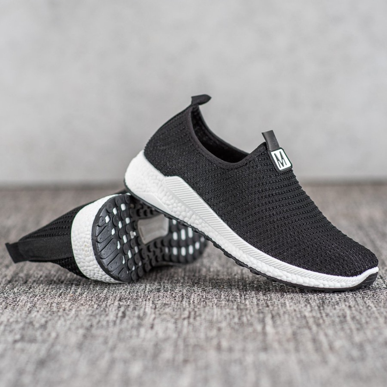 SHELOVET Slipons calados negro 1