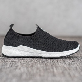 SHELOVET Slipons calados negro 4