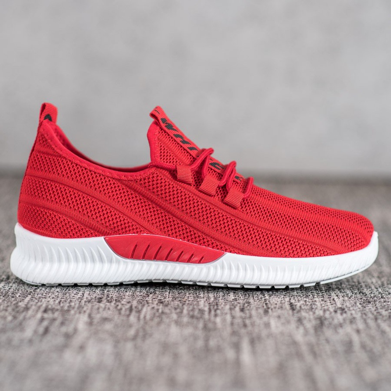 SHELOVET Zapatos Calados Rojos 1