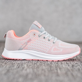 Ax Boxing Calzado deportivo cómodo calado naranja gris 2 Ax Boxing Calzado deportivo cómodo calado naranja gris 2