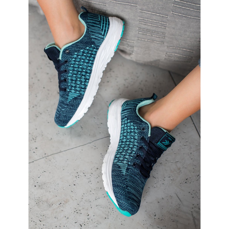 Ax Boxing Zapatos deportivos con malla azul 2 Ax Boxing Zapatos deportivos con malla azul 2