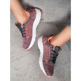 Ax Boxing Zapatos deportivos con malla rosa 2