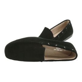 Mocasines hombre ante negro American Club JK01 4 Mocasines hombre ante negro American Club JK01 4