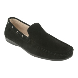 Mocasines hombre ante negro American Club JK01 1 Mocasines hombre ante negro American Club JK01 1