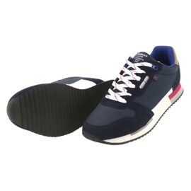 Zapatillas American Club RH12 blanco azul marino 5 Zapatillas American Club RH12 blanco azul marino 5