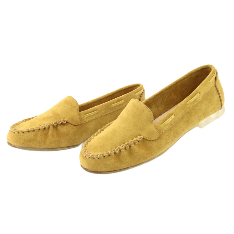 Mocasines mujer ante Sergio Leone 722 amarillo 3