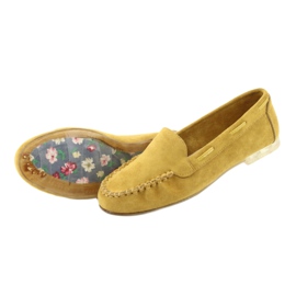 Mocasines mujer ante Sergio Leone 722 amarillo 5