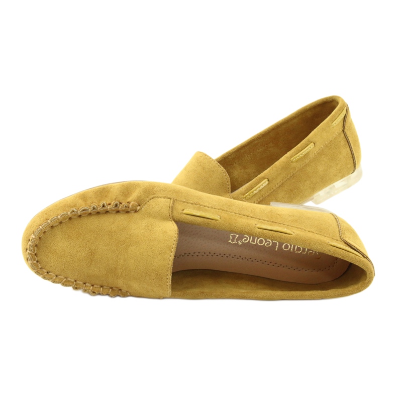 Mocasines mujer ante Sergio Leone 722 amarillo 6