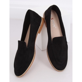 Black Mocasines negros de mujer T359P Black 1 Black Mocasines negros de mujer T359P Black 1