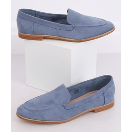 Azul Mocasines de mujer T359P Azul 3