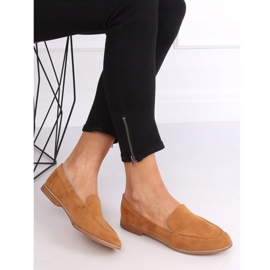 Mocasines de mujer camel T359P Camel marrón 3