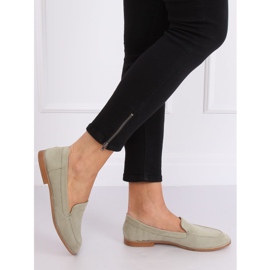 Mocasines de mujer aguamarina T359P Verde 2