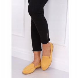 Mocasines de mujer miel T359P Amarillo 4