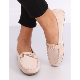Mocasines de mujer beige ZA01P Beige 1