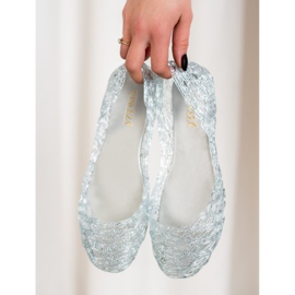 Vinceza Meliski plateado gris 5